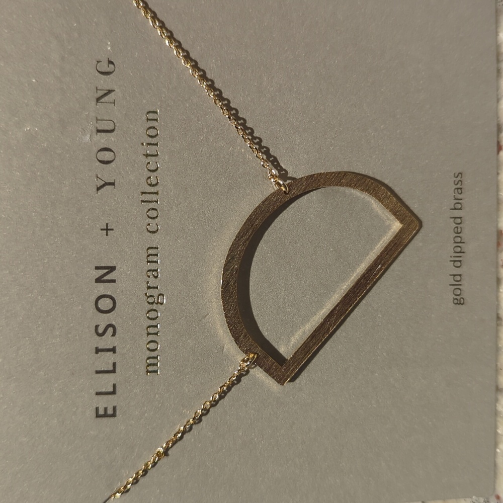 Gold Dipped Brass Necklace